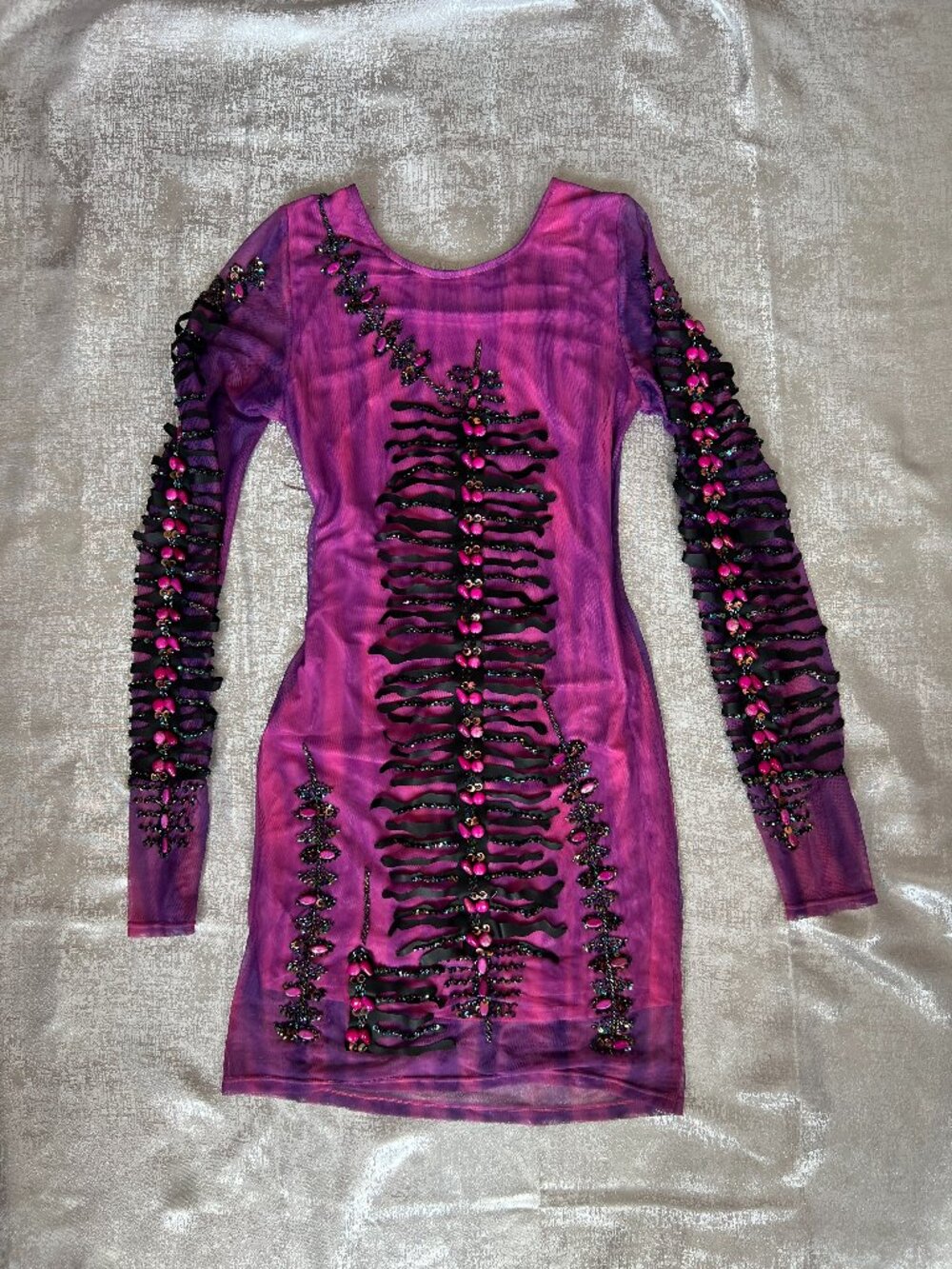 Brand new beautiful hand embellished rare Guess U.S.A dress (worth $650)